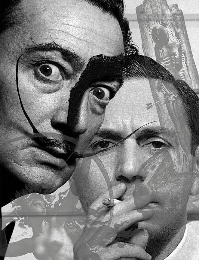 Image of Salvador Dali and Fulco di Verdura