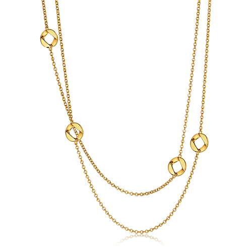 Verdura-Jewelry-Curb-Link-Station-Necklace-Gold