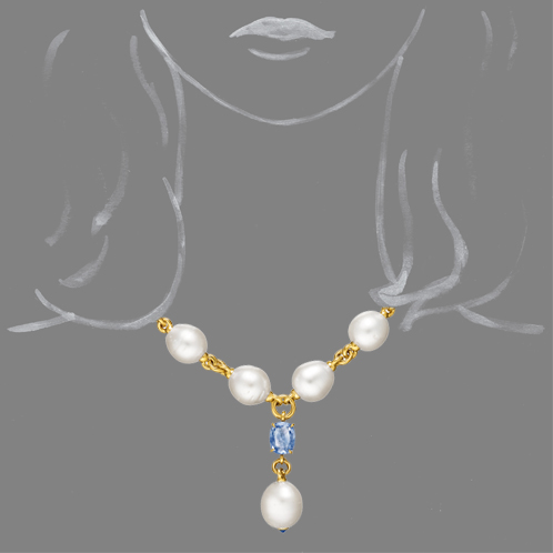 Verdura-Jewelry-Pearl-Y-Necklace-Scale-Rendering