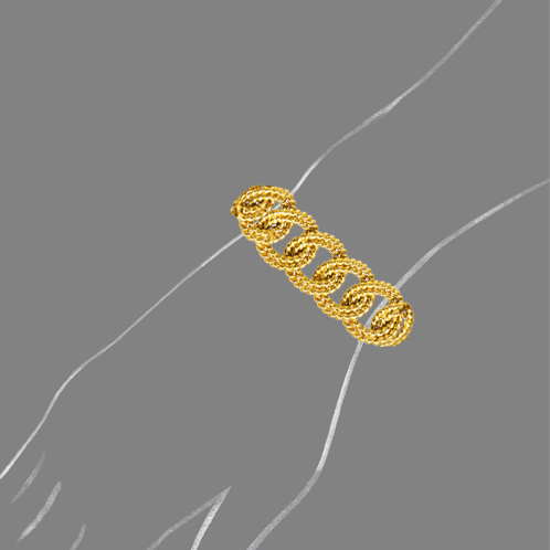 Verdura-Jewelry-Rope-Link-Bracelet-Scale-Rendering