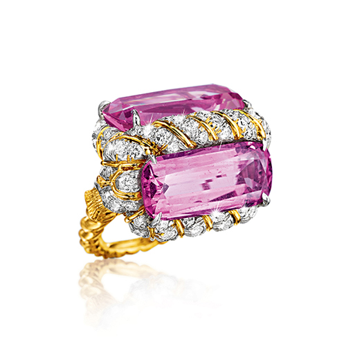 Verdura-Jewelry-Vintage-Twisted-Ring-Pink-Topaz-Diamond-Gold